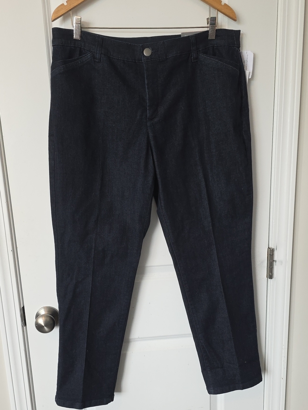 NWT Signature Slimming By CJ Banks Classic Fit Straight Leg Jeans Size 16w P